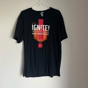 Black Graphic T-Shirt